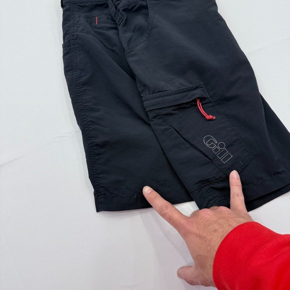 Gill‎ UV Tec Shorts Adjustable Waist Womens 8 Graphite Gray Lightweight Sailing - Picture 12 of 12